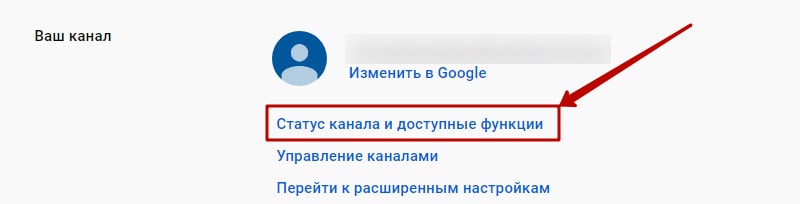 Как проверить статус канала на ютуб скриншот